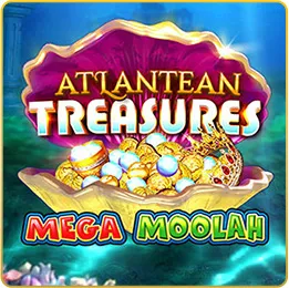 Atlantean Treasures Mega Moolah progressive jackpot slot